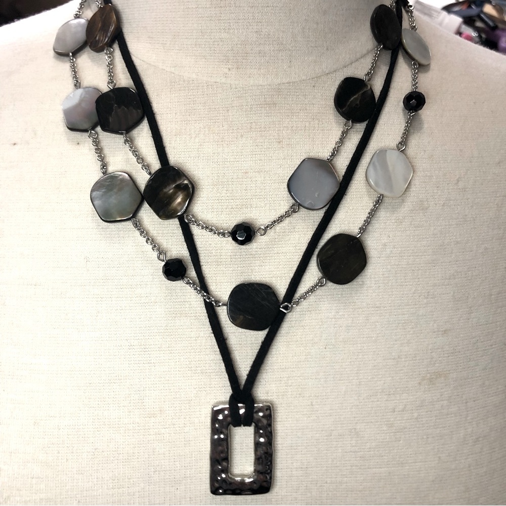 Lia Sophia Set of 2 Layering Necklaces